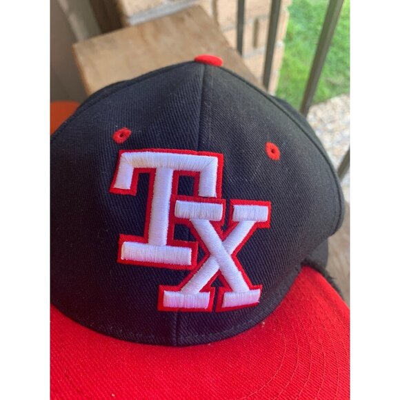 RARE Vintage 1990’s Texas Rangers MLB Winter Ear Flaps XL Baseball Cap Hat - Picture 8 of 8